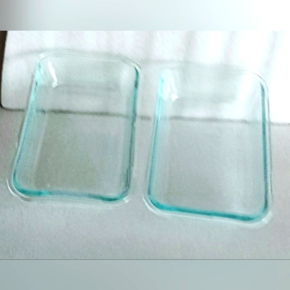 Pyrex Set of Four : 2-Cup Rectangular Glass Food Container Dishes - Picture 7 of 9